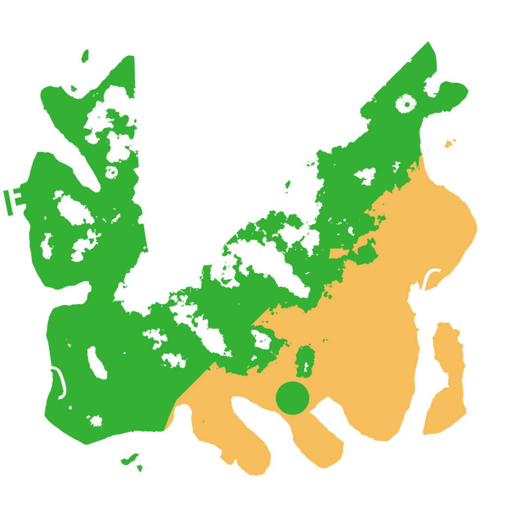 Biome Rust Map: Procedural Map, Size: 4000, Seed: 739260779