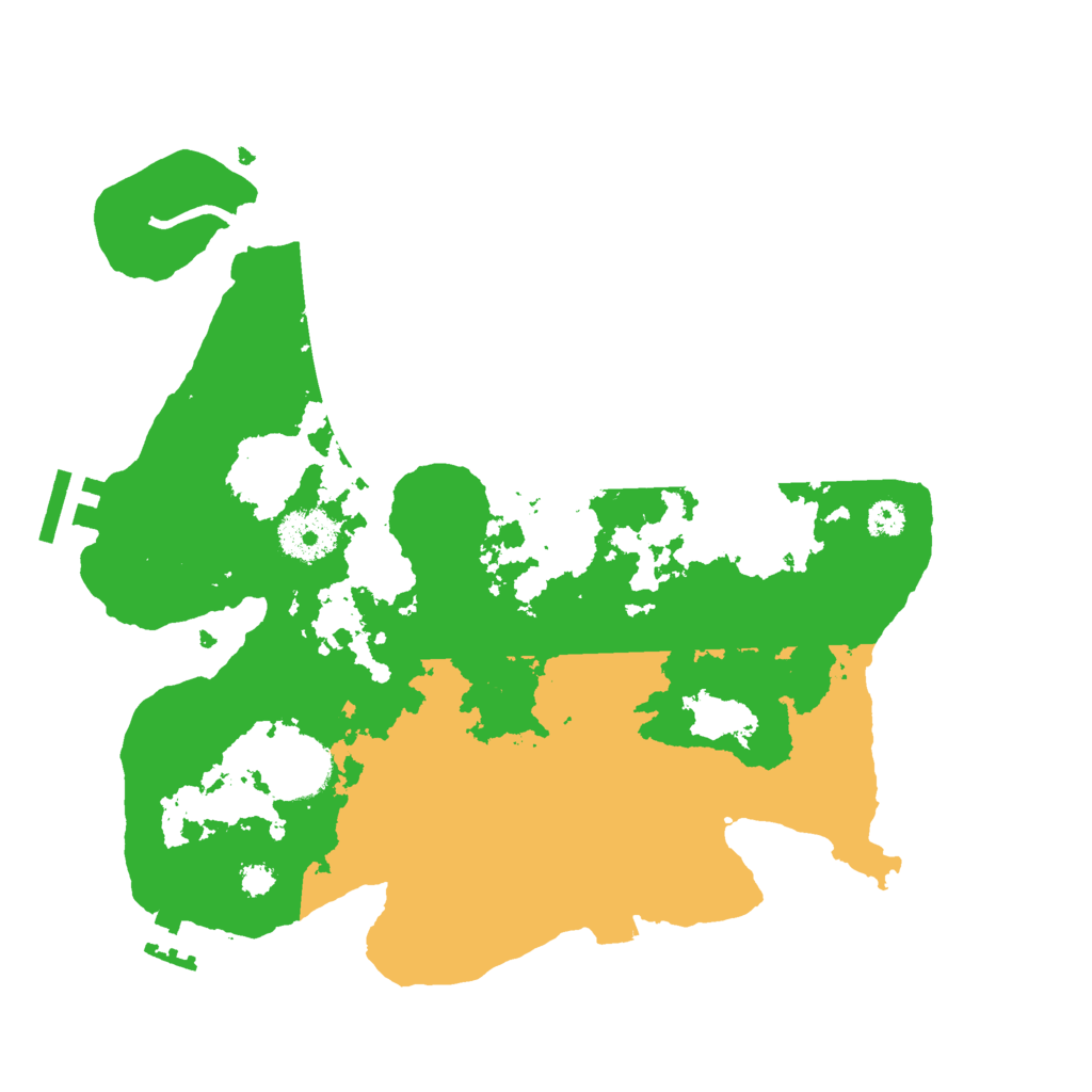 Biome Rust Map: Procedural Map, Size: 3001, Seed: 11111