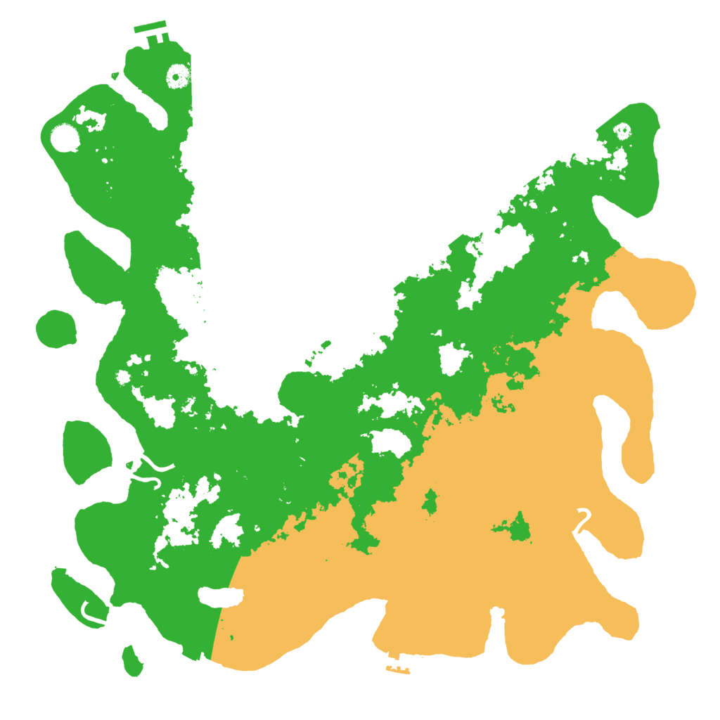 Biome Rust Map: Procedural Map, Size: 4500, Seed: 1064153035