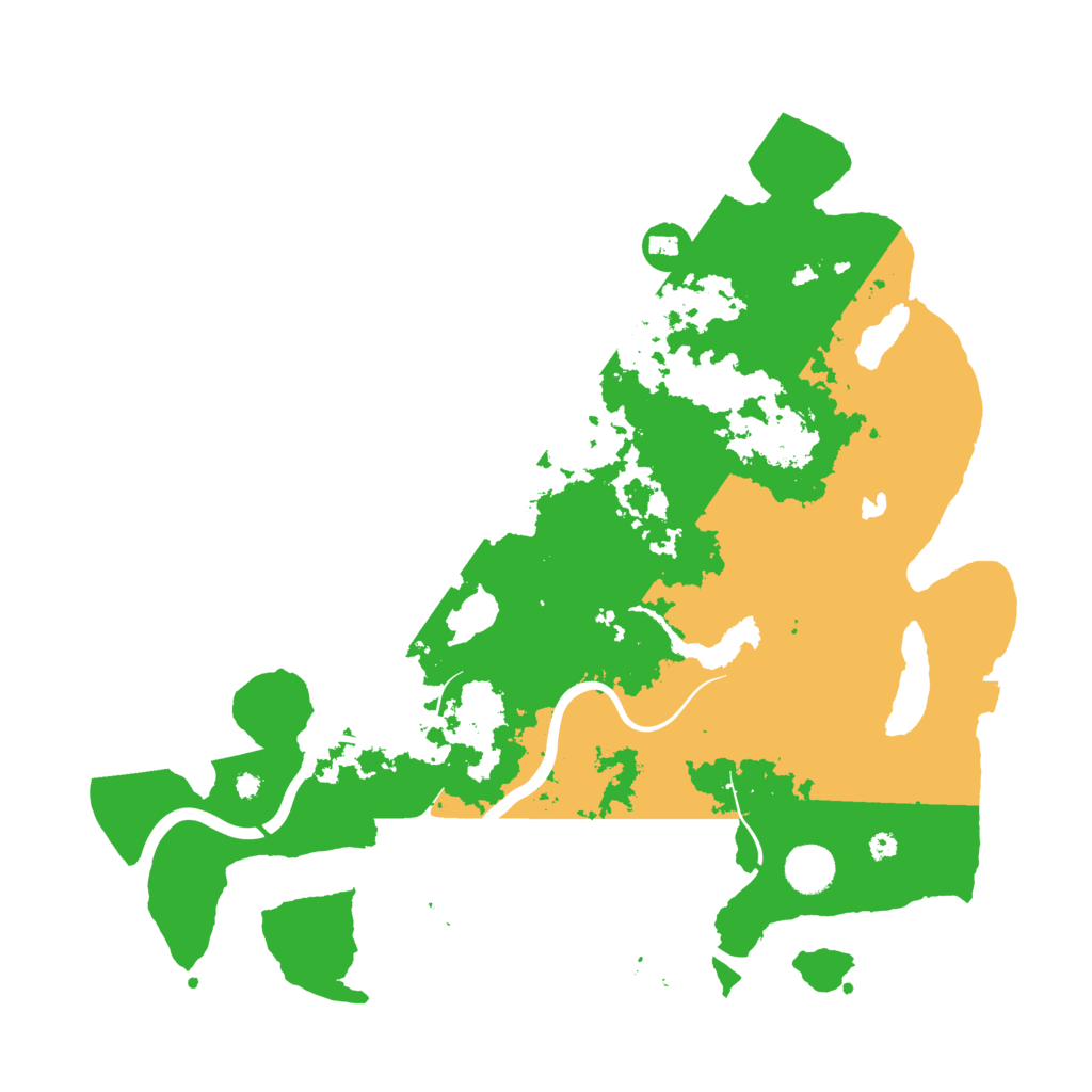 Biome Rust Map: Procedural Map, Size: 4000, Seed: 1325757877