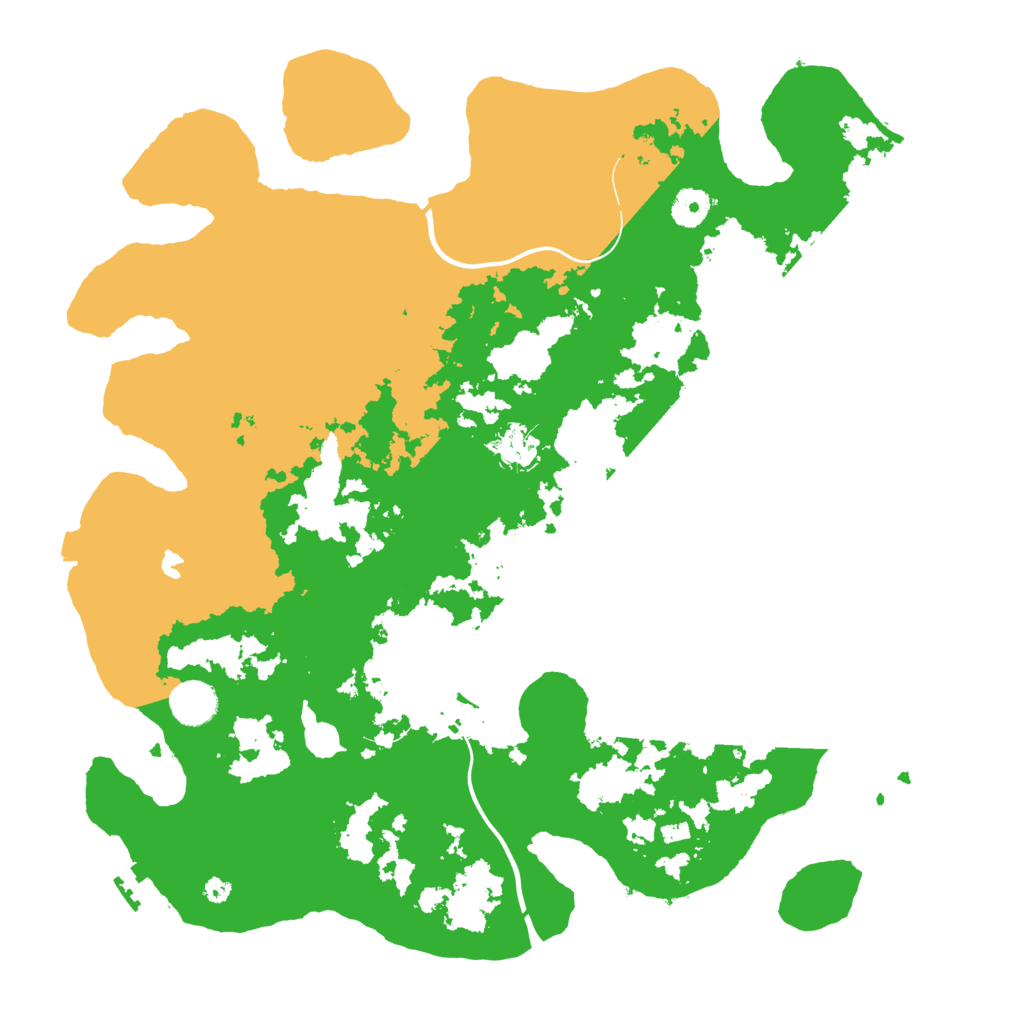 Biome Rust Map: Procedural Map, Size: 4000, Seed: 2140077515