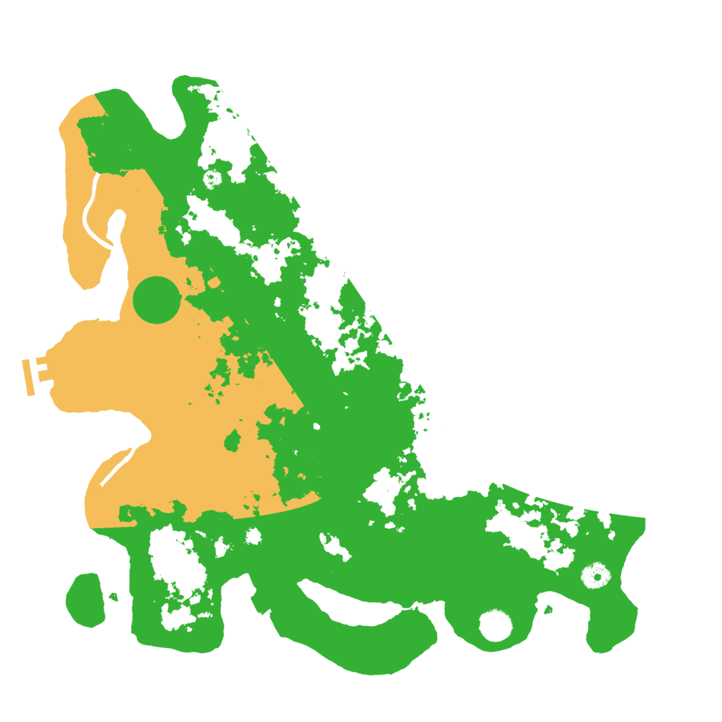 Biome Rust Map: Procedural Map, Size: 4000, Seed: 111547