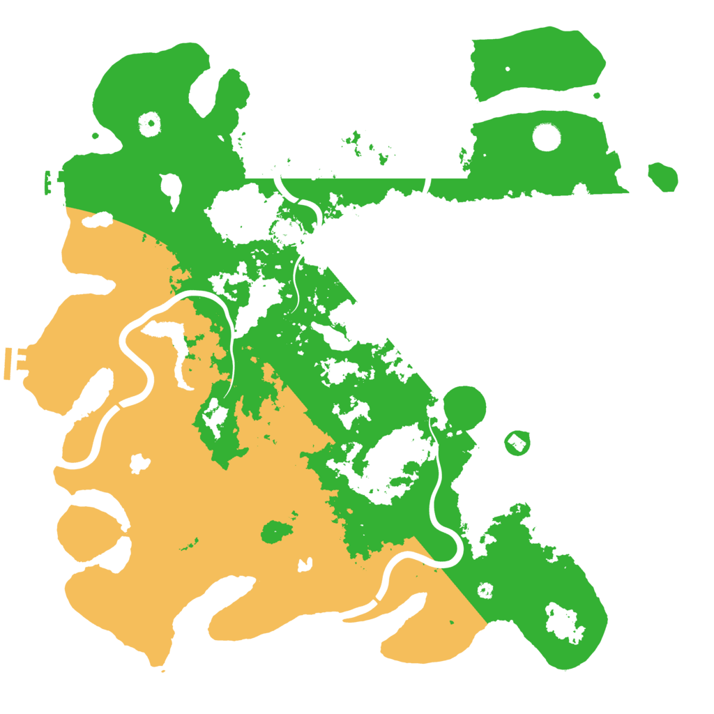Biome Rust Map: Procedural Map, Size: 4500, Seed: 12675987