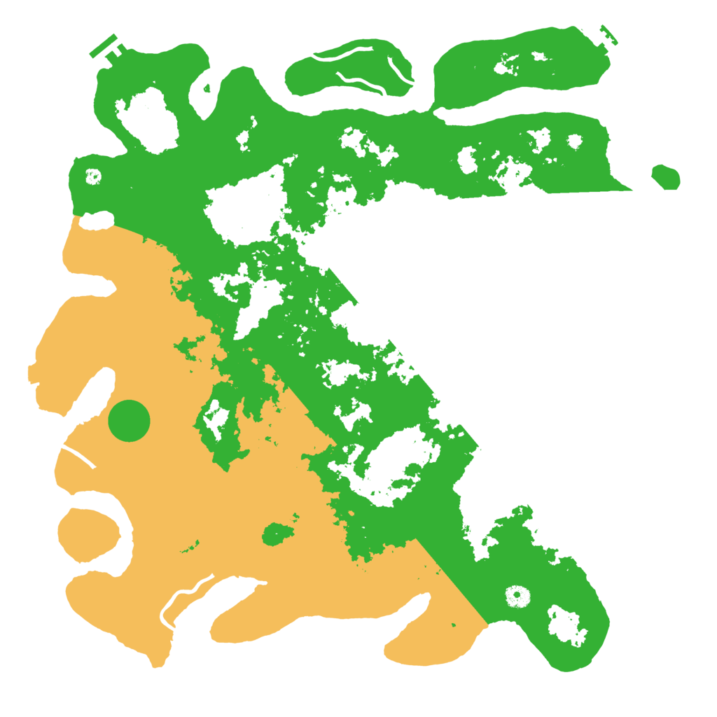 Biome Rust Map: Procedural Map, Size: 4500, Seed: 12675987