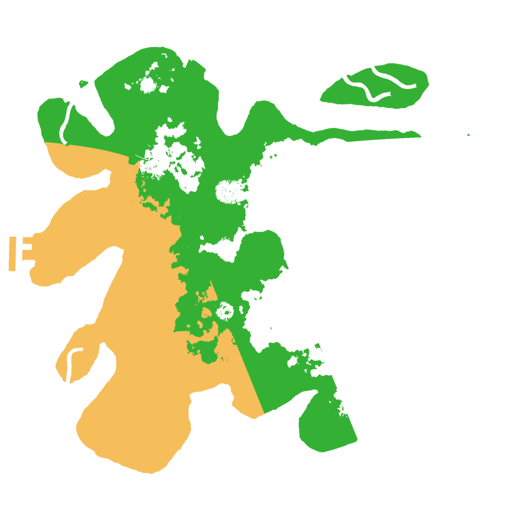 Biome Rust Map: Procedural Map, Size: 3000, Seed: 752839