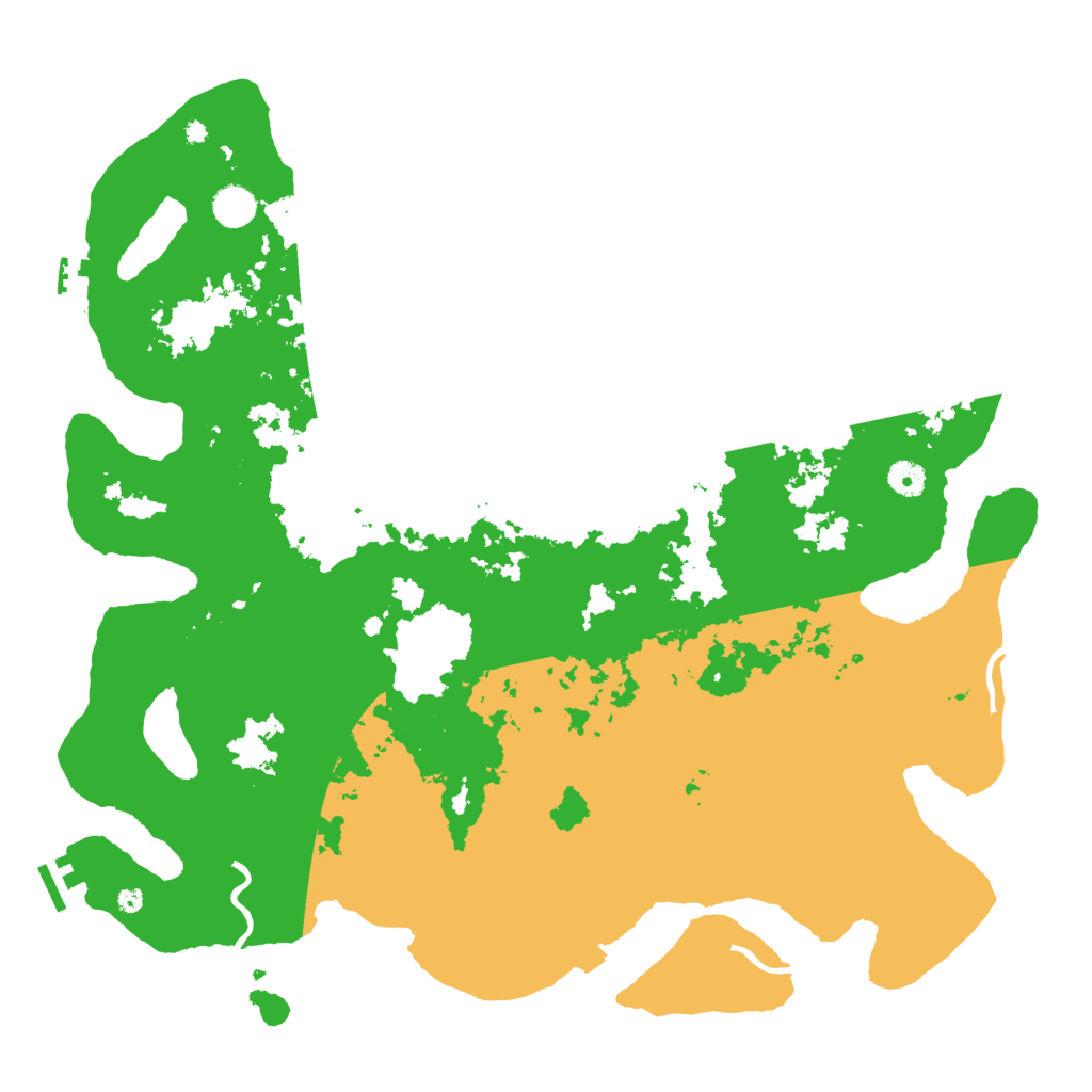 Biome Rust Map: Procedural Map, Size: 4500, Seed: 746033853