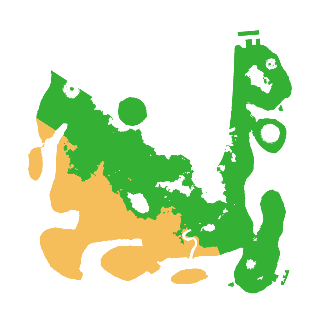 Biome Rust Map: Procedural Map, Size: 3000, Seed: 1524176609