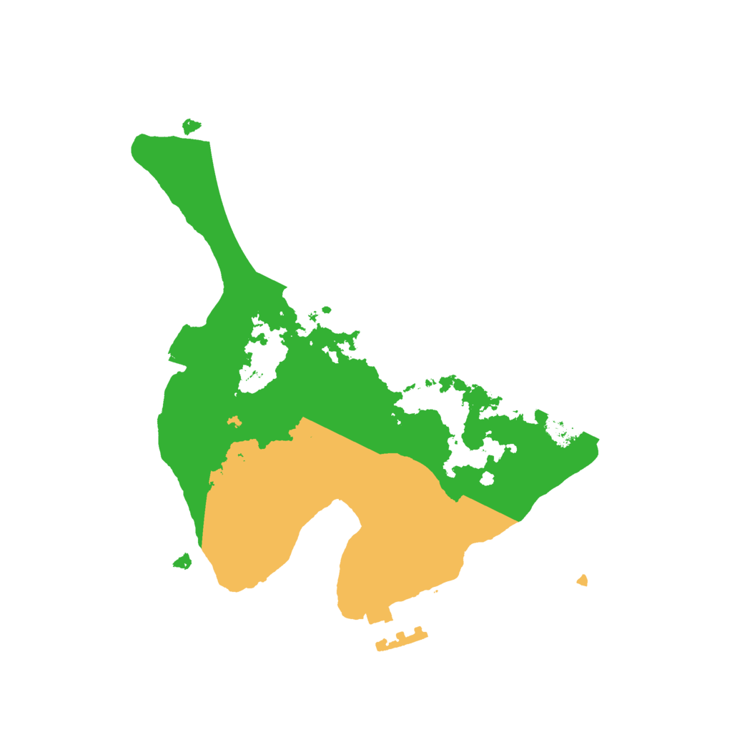 Biome Rust Map: Procedural Map, Size: 2121, Seed: 777