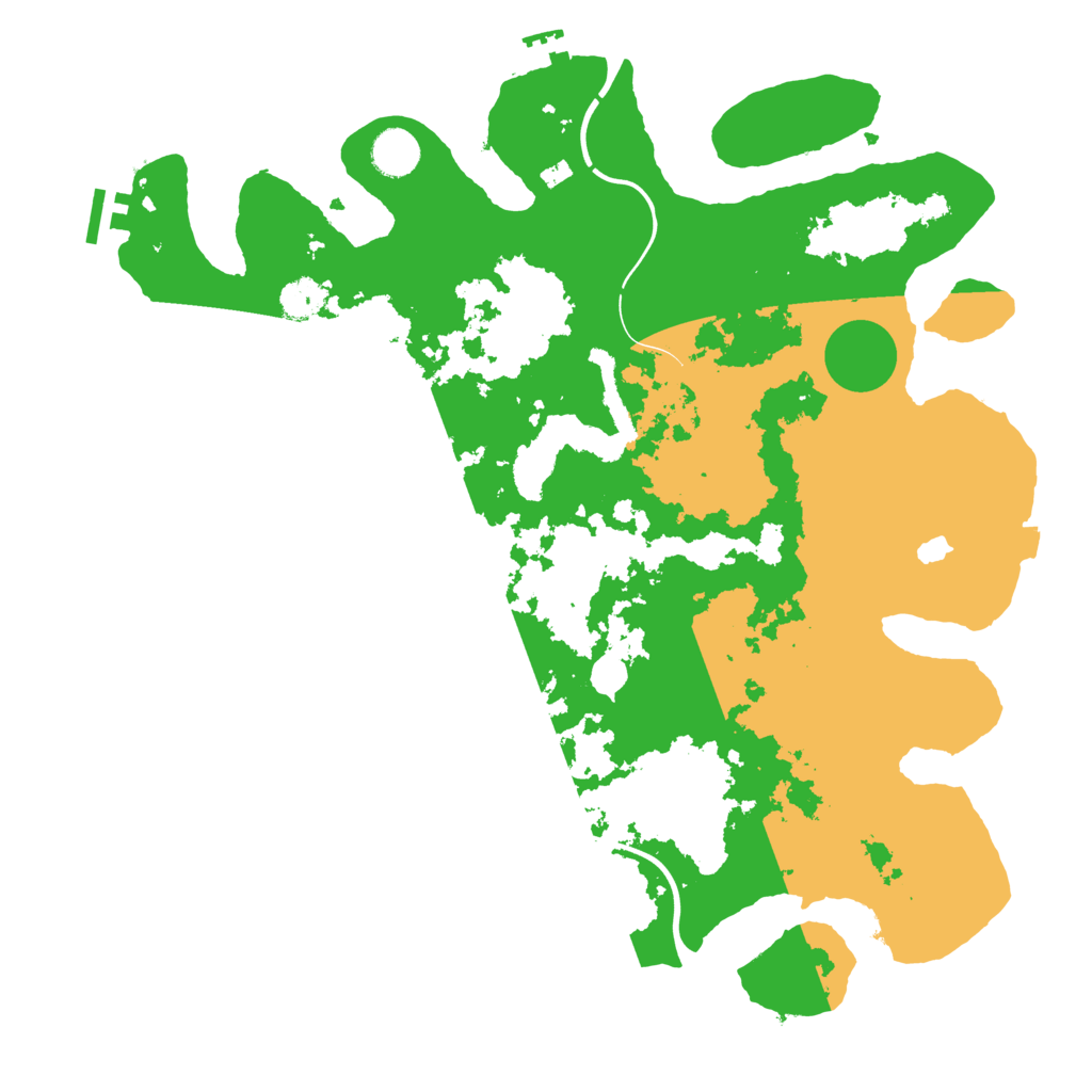 Biome Rust Map: Procedural Map, Size: 4000, Seed: 197488721