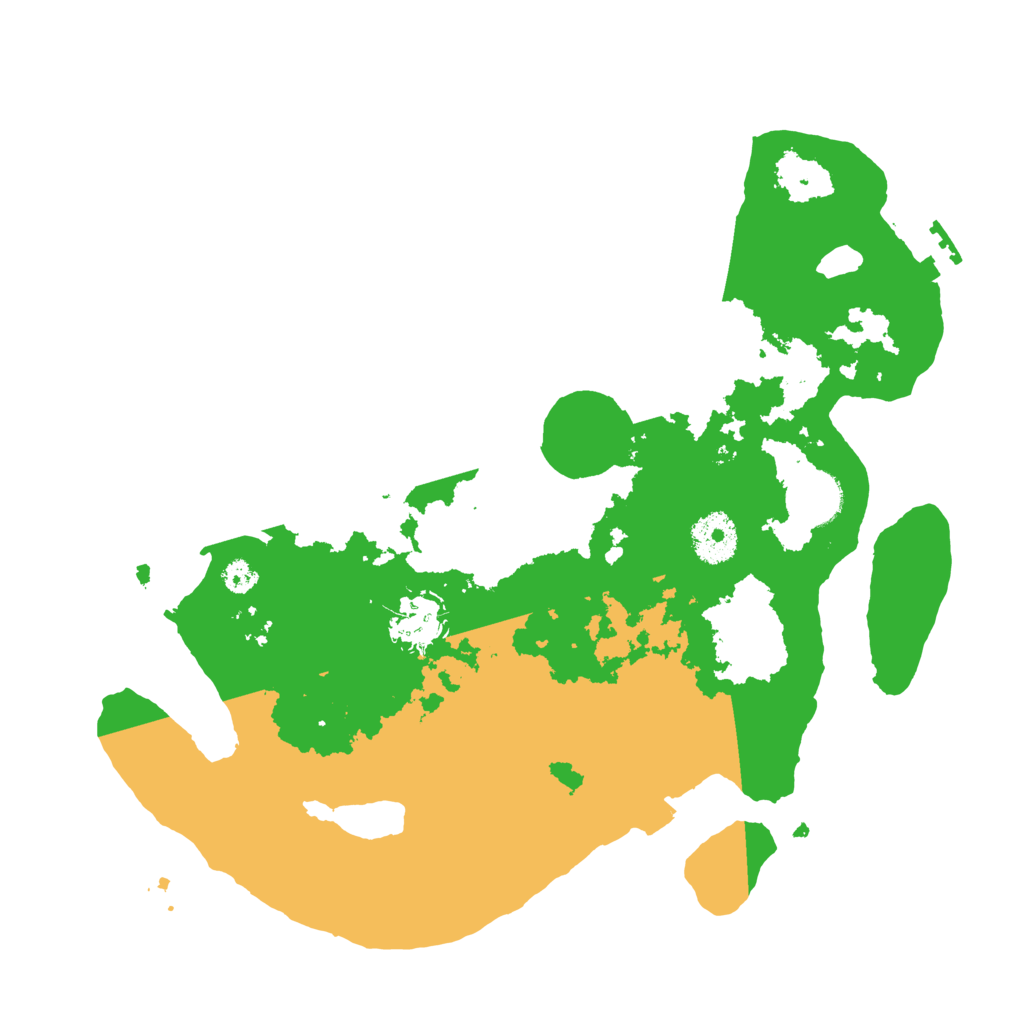 Biome Rust Map: Procedural Map, Size: 3200, Seed: 1471039257