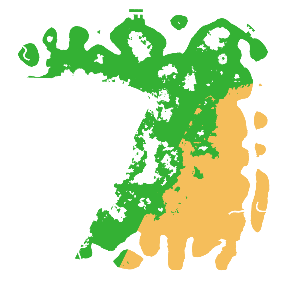 Biome Rust Map: Procedural Map, Size: 4350, Seed: 22082024