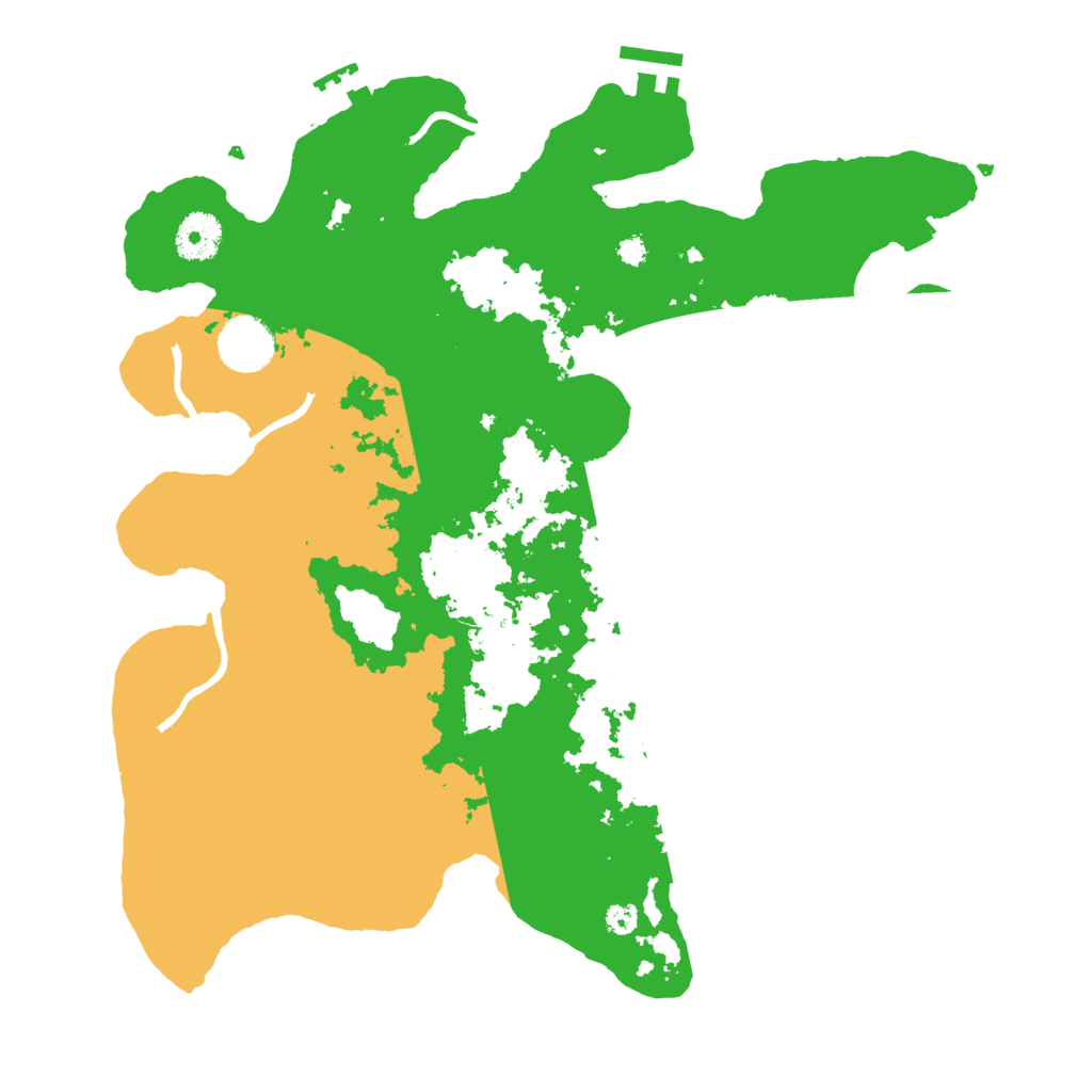 Biome Rust Map: Procedural Map, Size: 3500, Seed: 1599994939