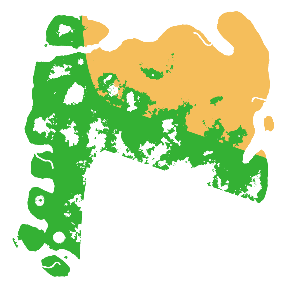 Biome Rust Map: Procedural Map, Size: 4500, Seed: 1388854849