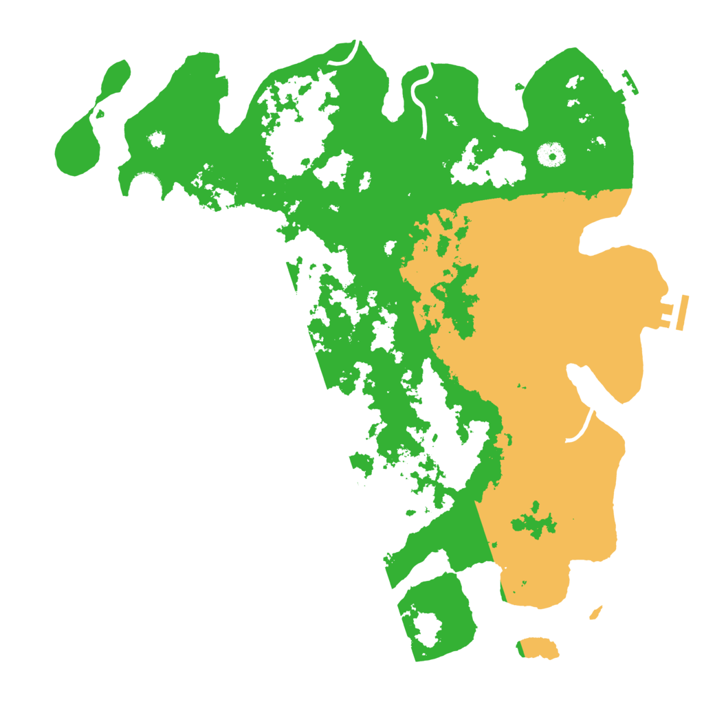 Biome Rust Map: Procedural Map, Size: 4000, Seed: 2132109499