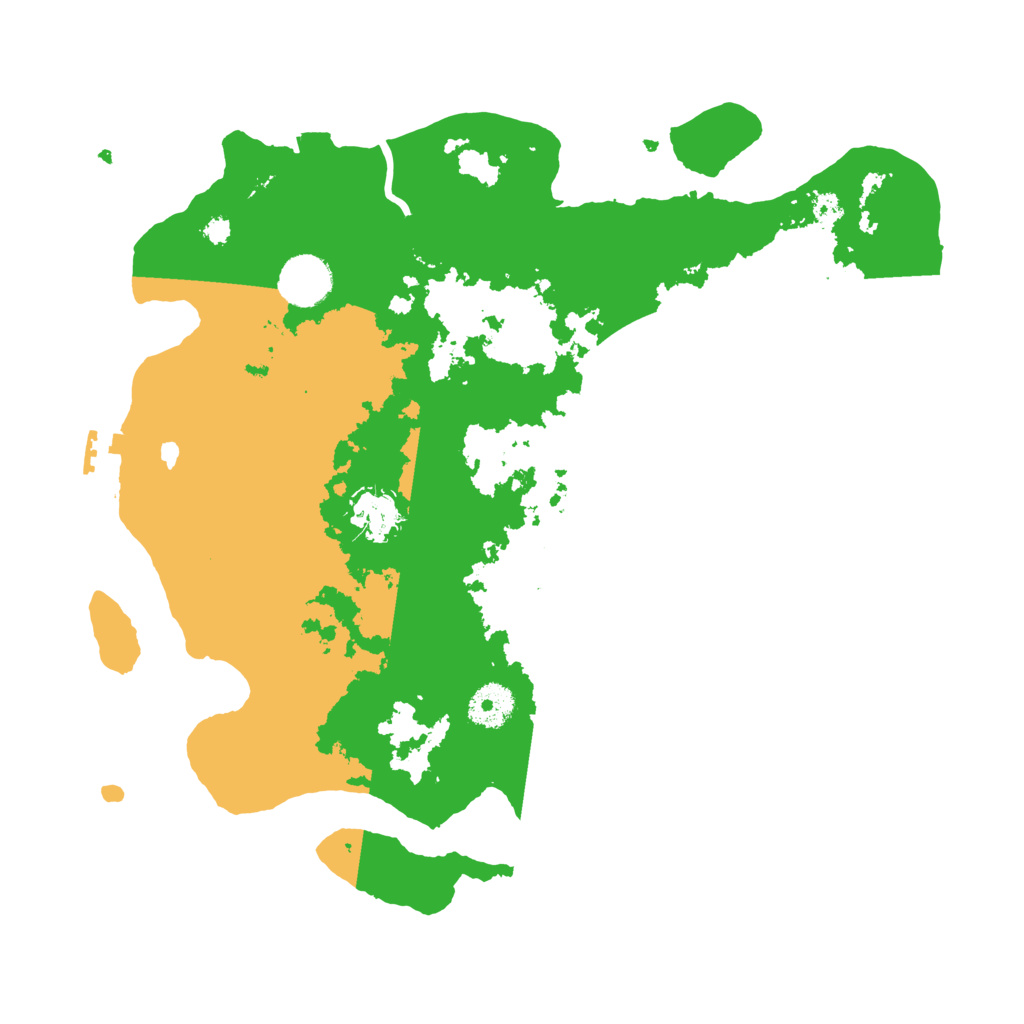 Biome Rust Map: Procedural Map, Size: 3500, Seed: 767234891