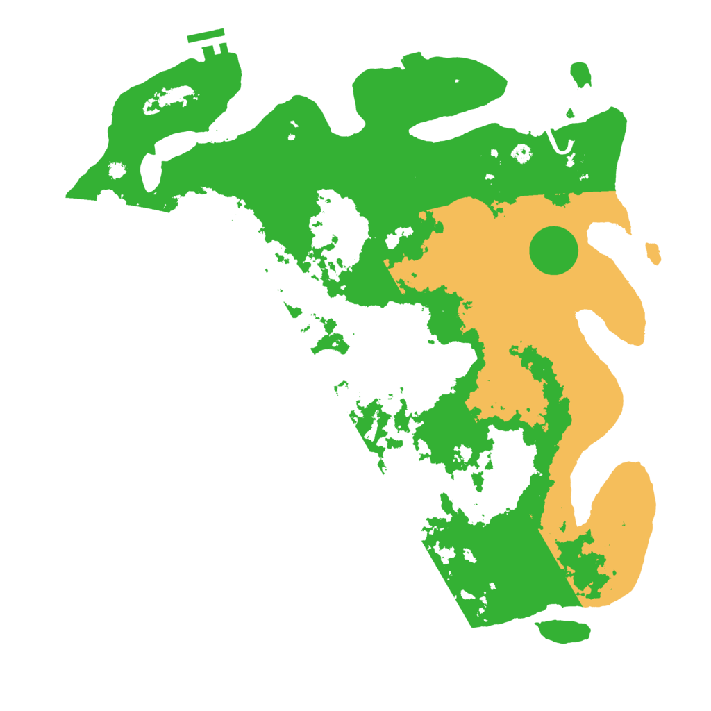 Biome Rust Map: Procedural Map, Size: 3850, Seed: 583901947