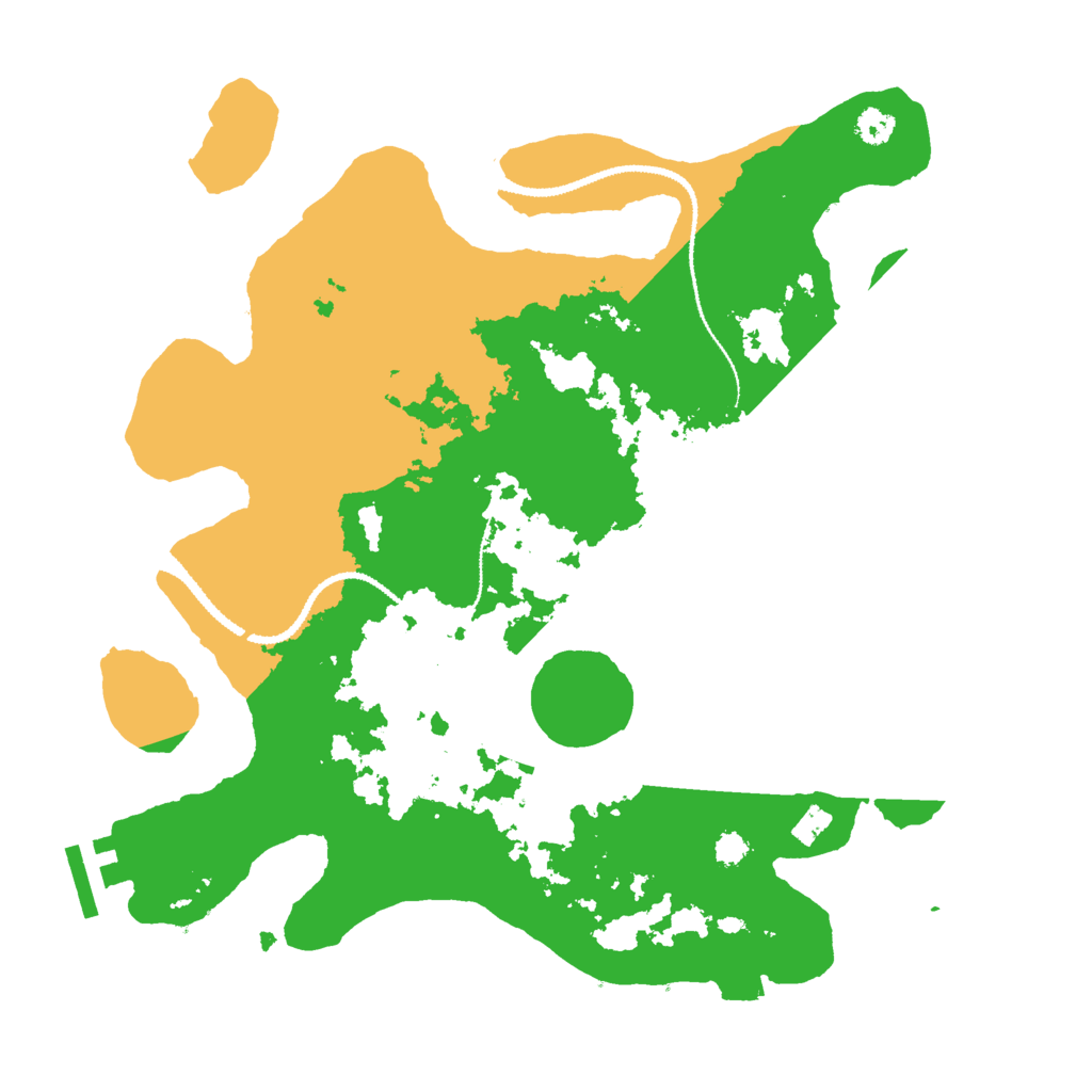 Biome Rust Map: Procedural Map, Size: 3000, Seed: 7940