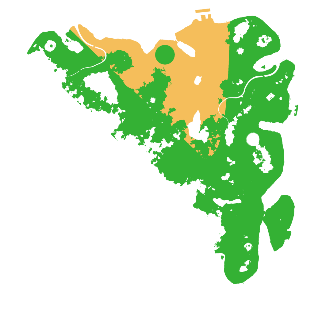 Biome Rust Map: Procedural Map, Size: 4250, Seed: 94