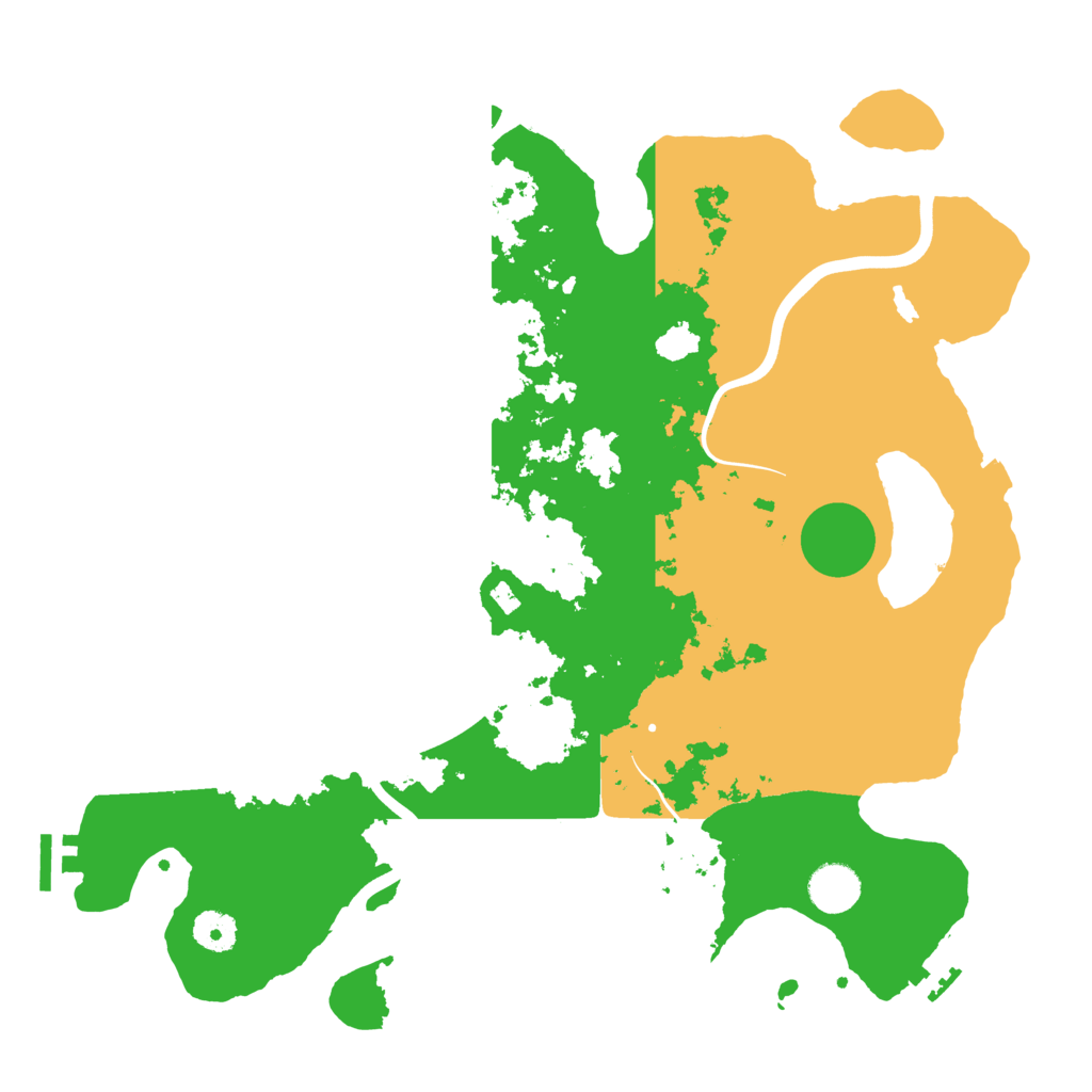 Biome Rust Map: Procedural Map, Size: 3875, Seed: 1166304731