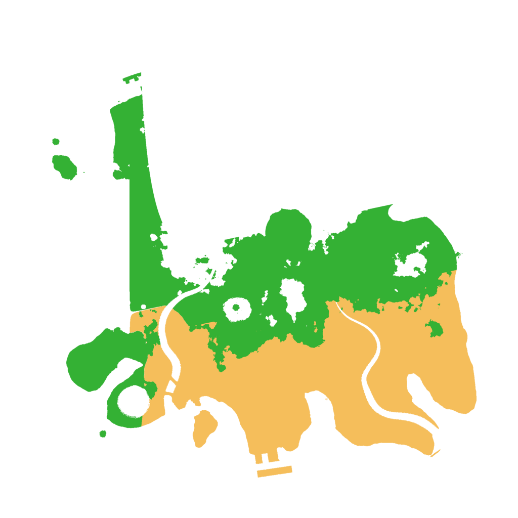 Biome Rust Map: Procedural Map, Size: 3000, Seed: 89959