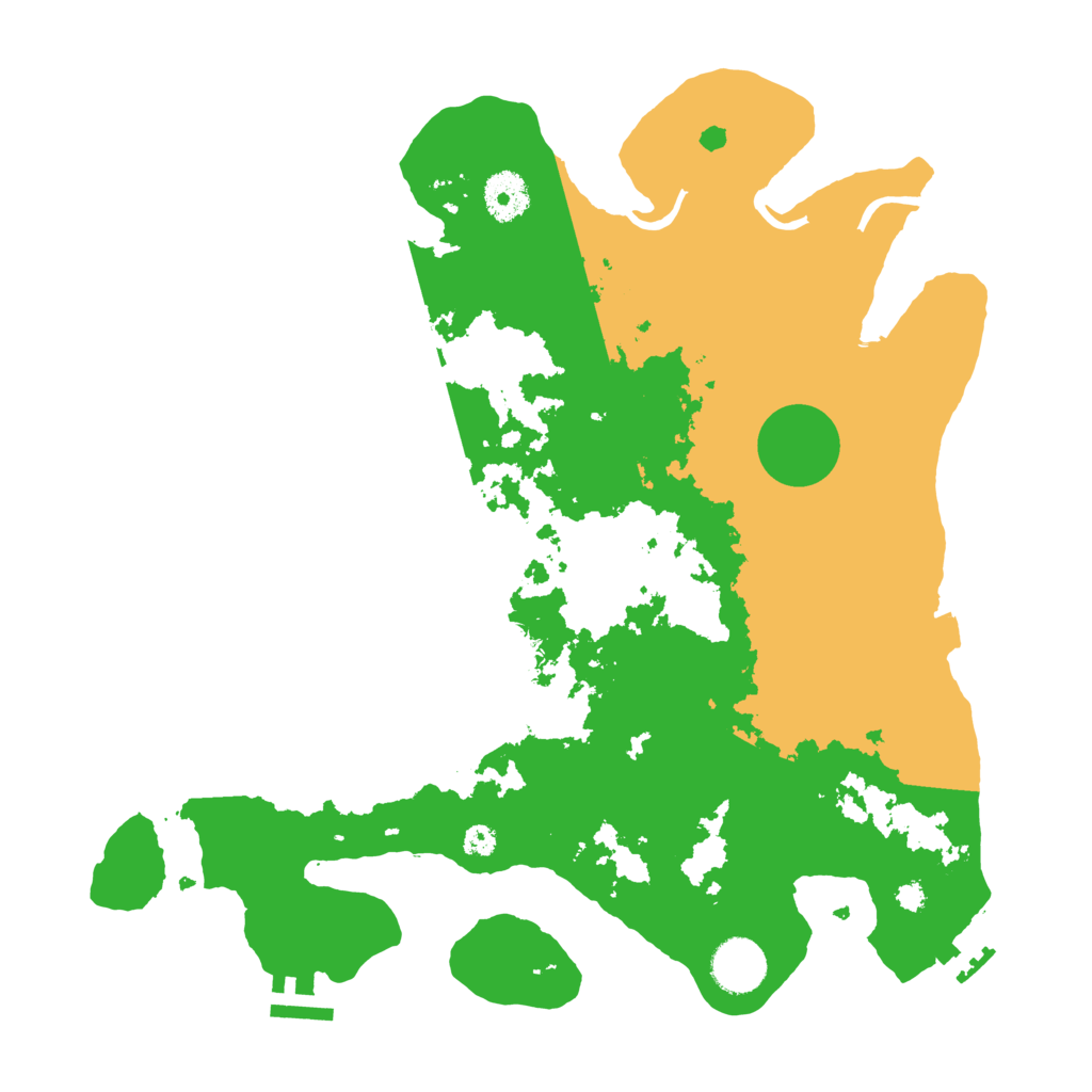 Biome Rust Map: Procedural Map, Size: 3500, Seed: 759136737