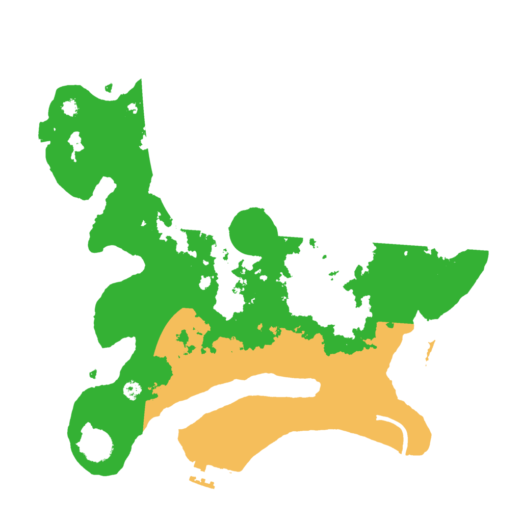 Biome Rust Map: Procedural Map, Size: 3000, Seed: 227094955