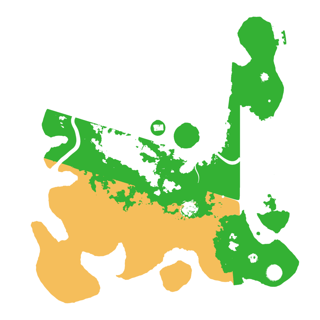 Biome Rust Map: Procedural Map, Size: 3500, Seed: 1491244567