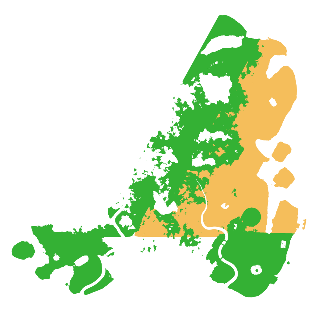 Biome Rust Map: Procedural Map, Size: 4500, Seed: 315686143