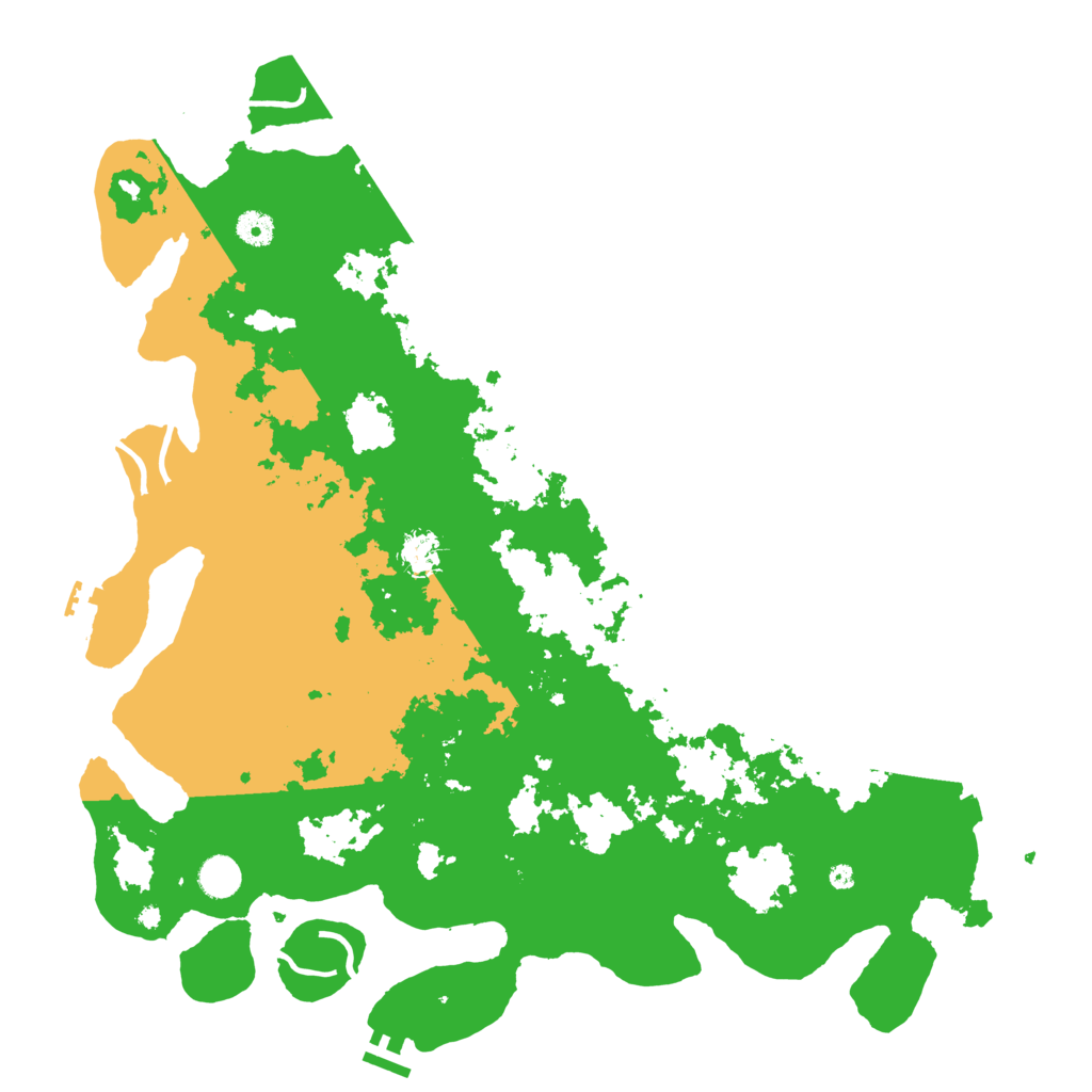 Biome Rust Map: Procedural Map, Size: 4500, Seed: 1305904741