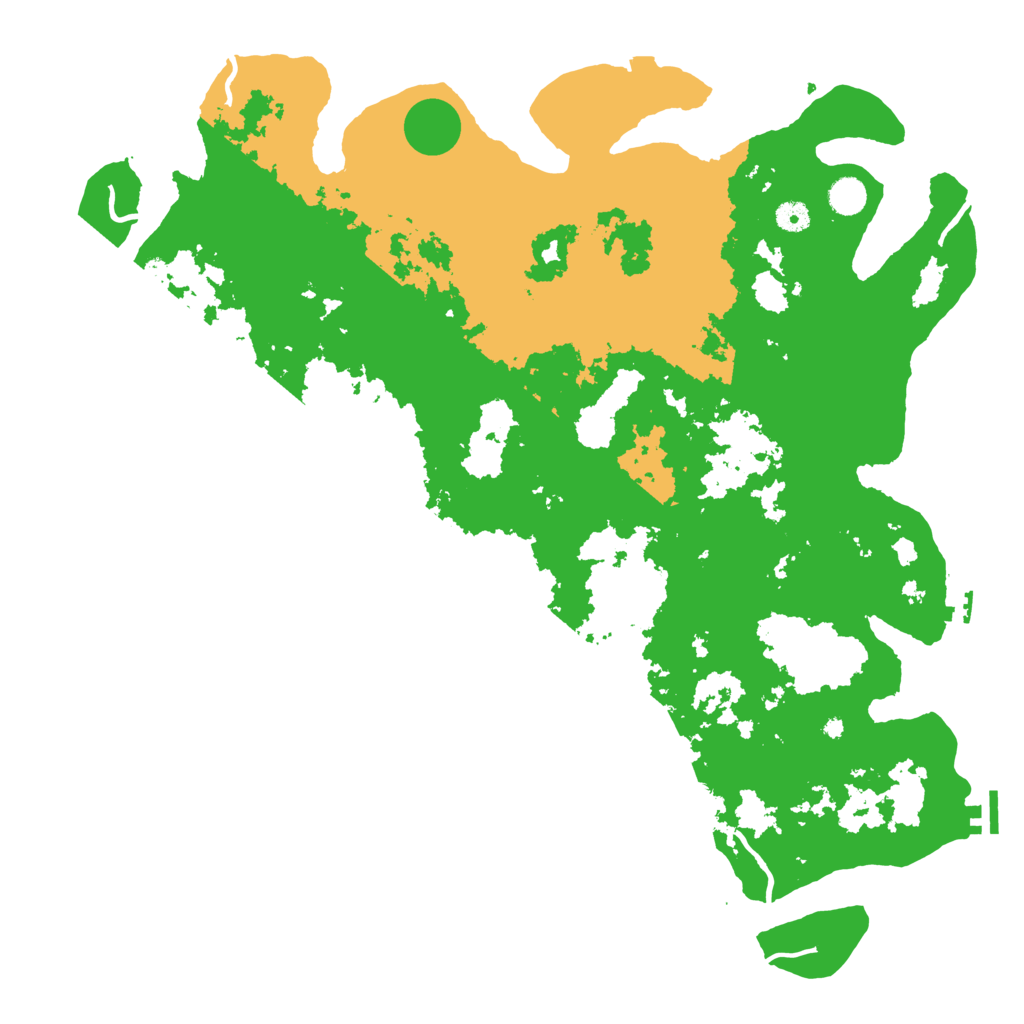 Biome Rust Map: Procedural Map, Size: 4750, Seed: 519