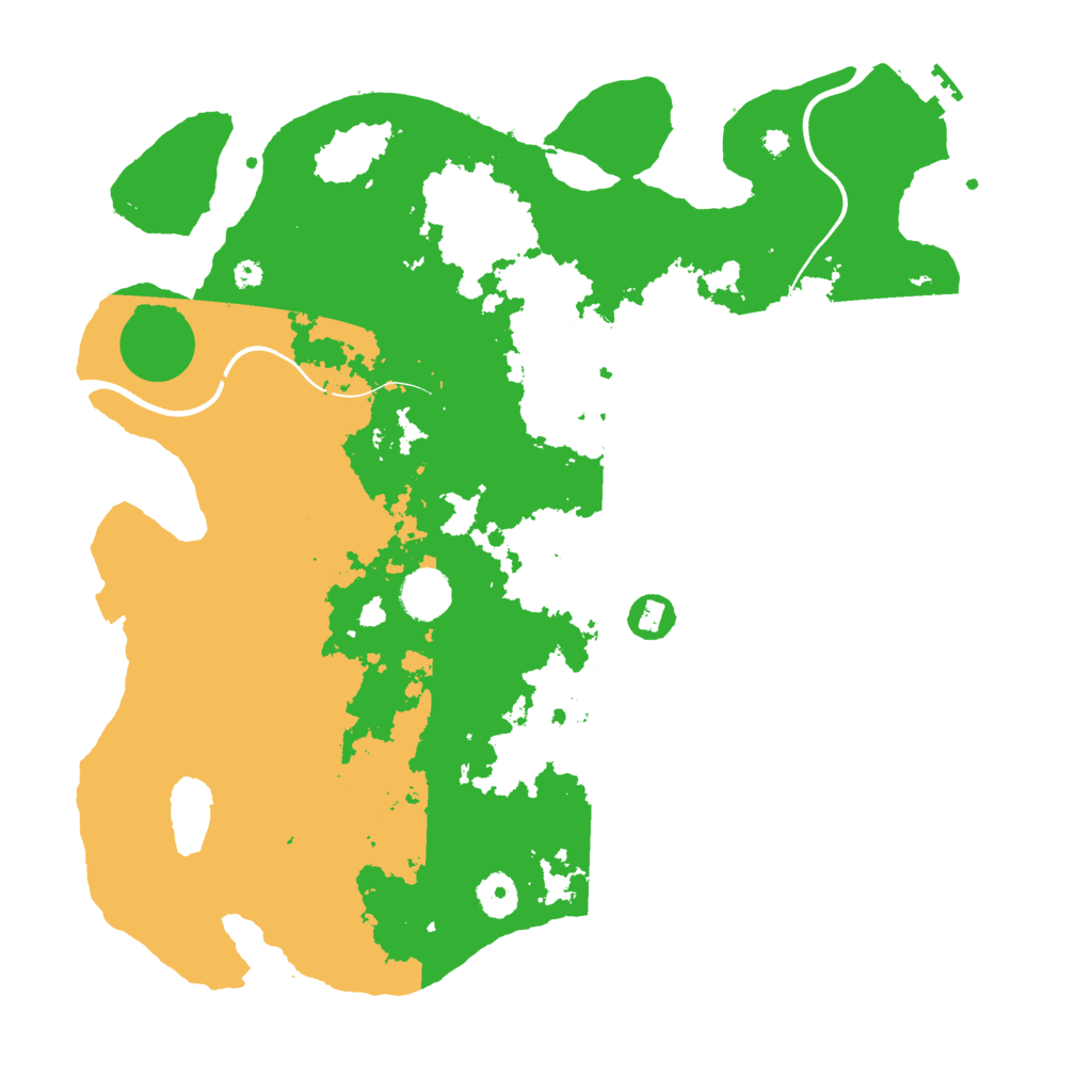 Biome Rust Map: Procedural Map, Size: 3850, Seed: 988549713