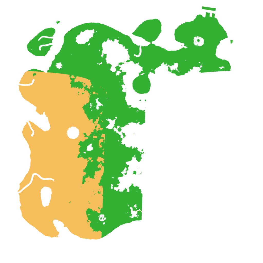 Biome Rust Map: Procedural Map, Size: 3850, Seed: 988549713