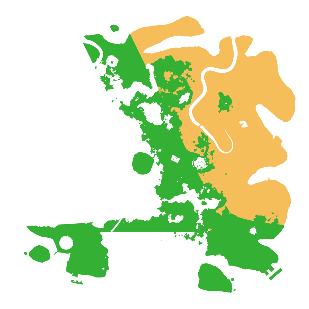 Biome Rust Map: Procedural Map, Size: 4000, Seed: 326437723
