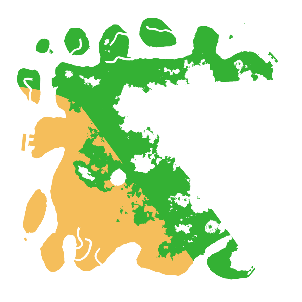 Biome Rust Map: Procedural Map, Size: 3600, Seed: 22824