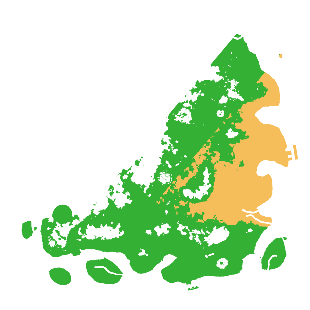 Biome Rust Map: Procedural Map, Size: 4300, Seed: 220824