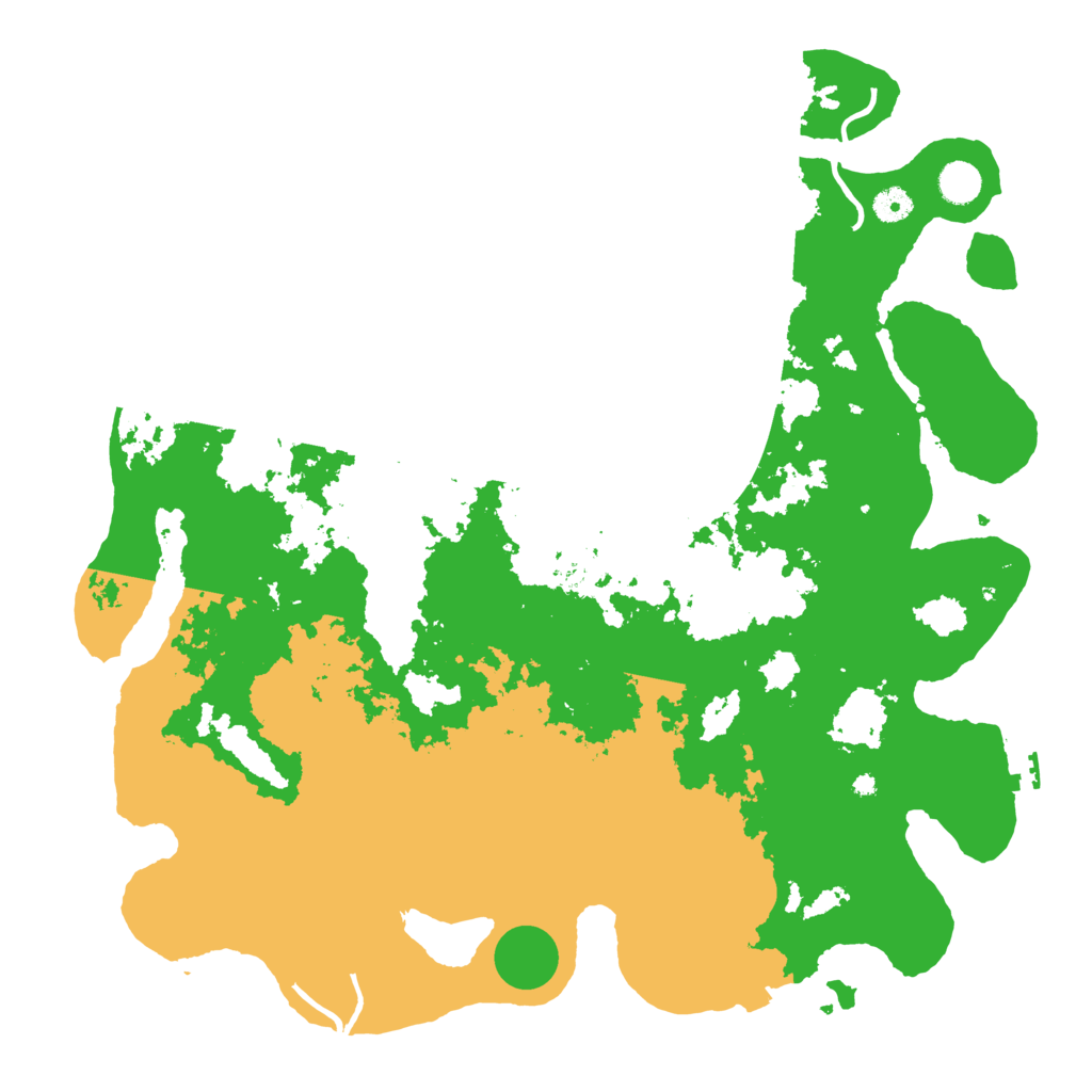 Biome Rust Map: Procedural Map, Size: 4500, Seed: 45675674
