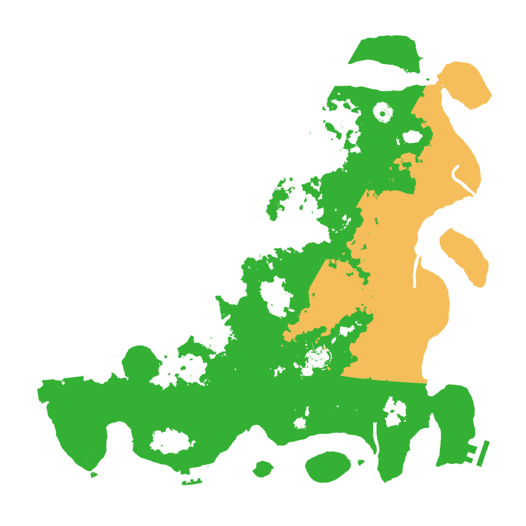 Biome Rust Map: Procedural Map, Size: 4000, Seed: 276638508