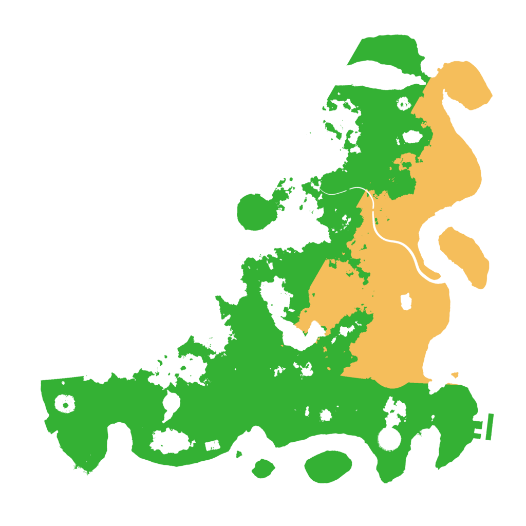 Biome Rust Map: Procedural Map, Size: 4000, Seed: 276638508