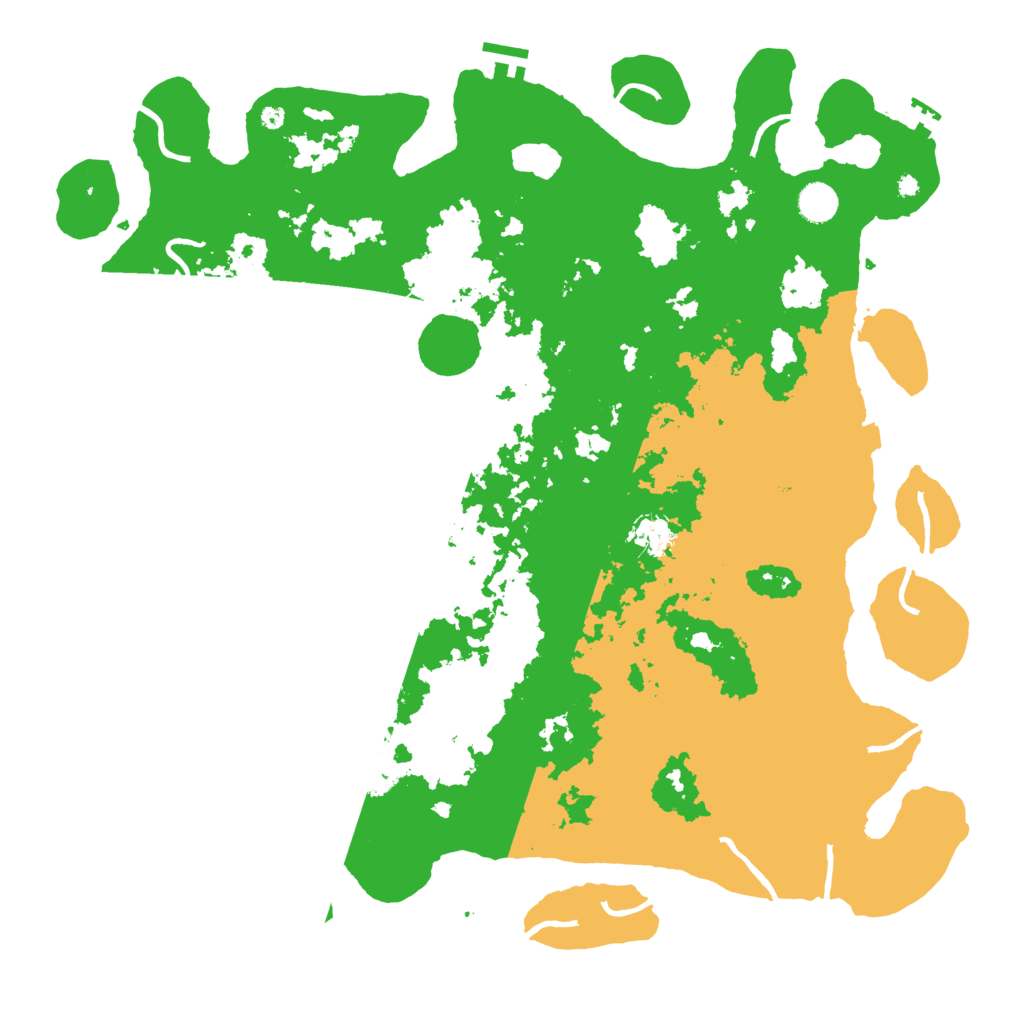 Biome Rust Map: Procedural Map, Size: 4500, Seed: 422883208