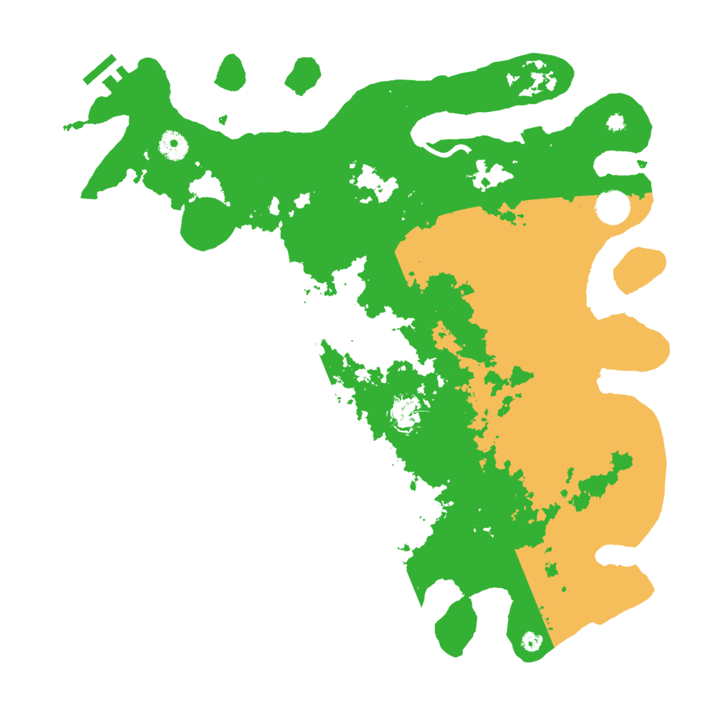 Biome Rust Map: Procedural Map, Size: 3750, Seed: 970091