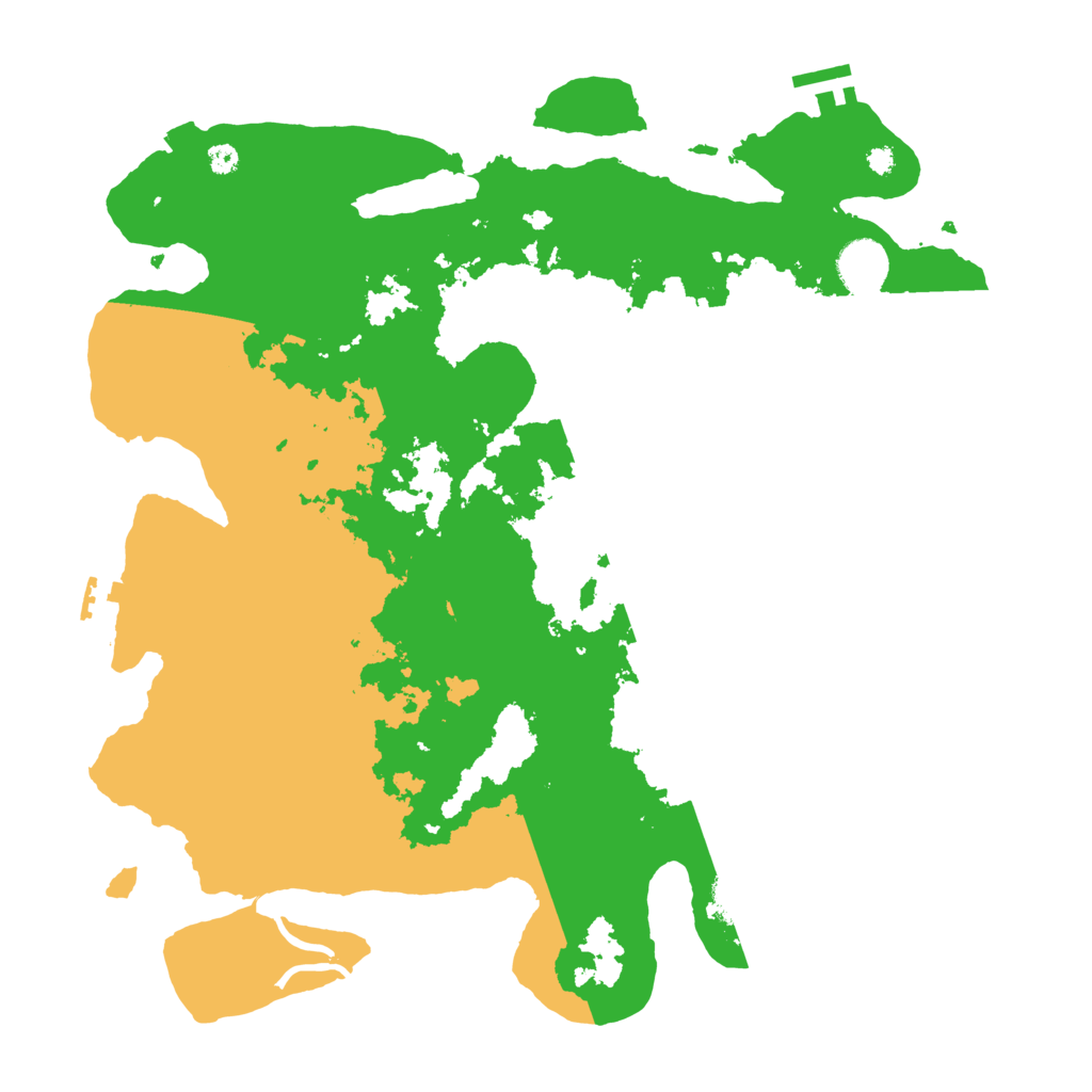 Biome Rust Map: Procedural Map, Size: 3750, Seed: 175796