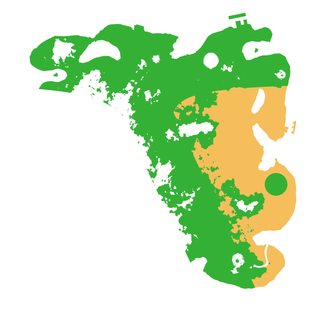 Biome Rust Map: Procedural Map, Size: 3750, Seed: 1387011187