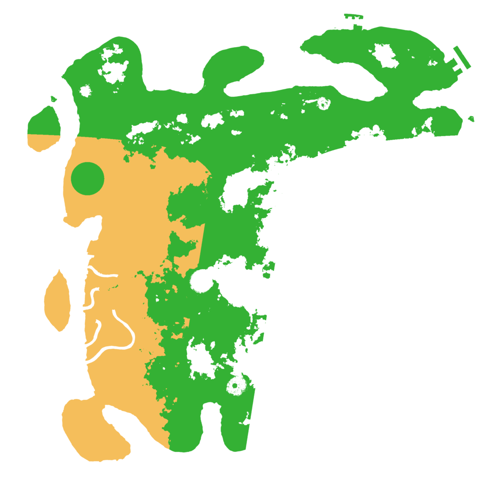 Biome Rust Map: Procedural Map, Size: 4000, Seed: 1963546882