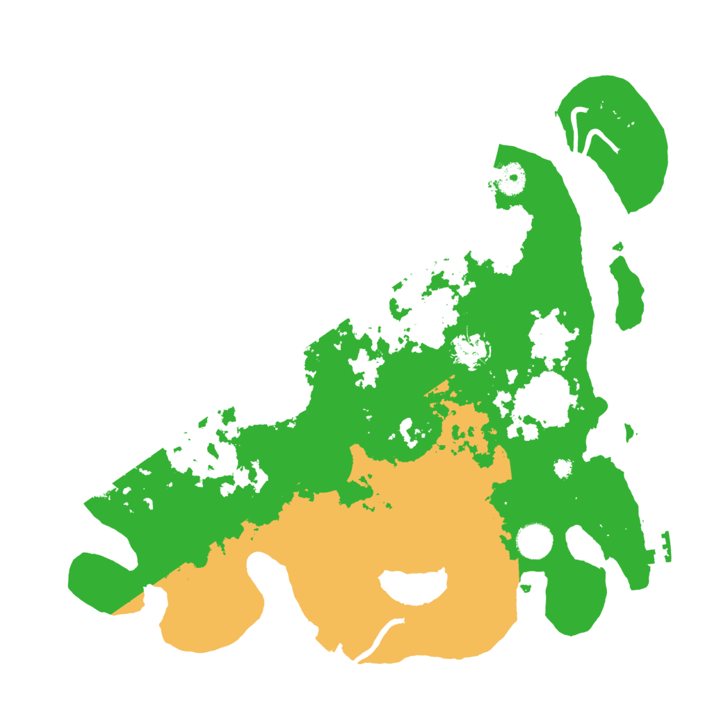 Biome Rust Map: Procedural Map, Size: 3500, Seed: 220191726