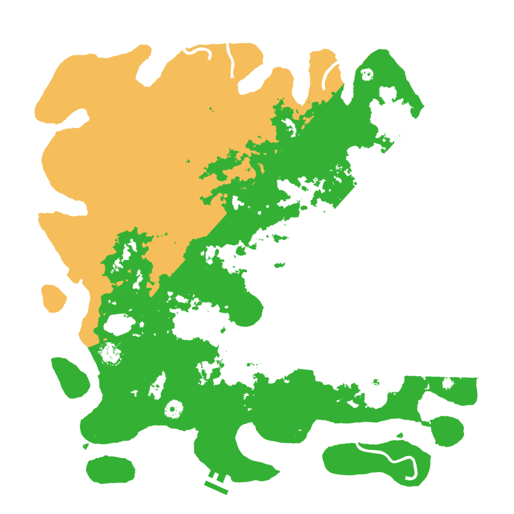 Biome Rust Map: Procedural Map, Size: 4200, Seed: 779179746