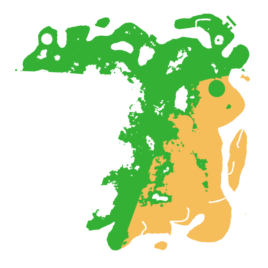 Biome Rust Map: Procedural Map, Size: 4250, Seed: 1176570161