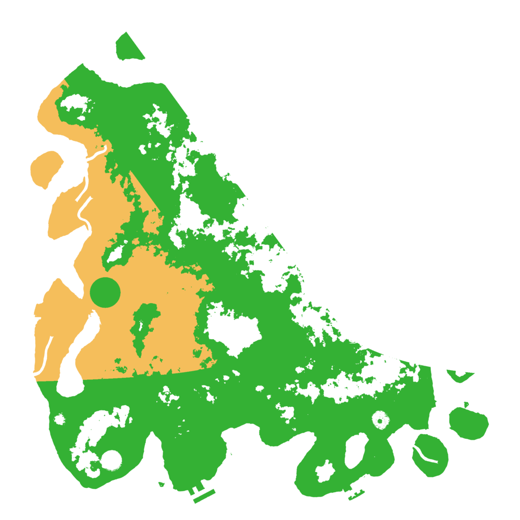 Biome Rust Map: Procedural Map, Size: 4500, Seed: 1319810648