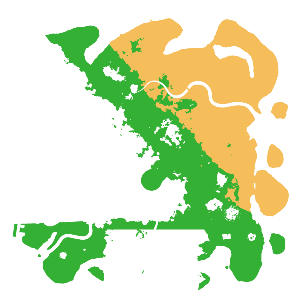 Biome Rust Map: Procedural Map, Size: 3900, Seed: 1351051004
