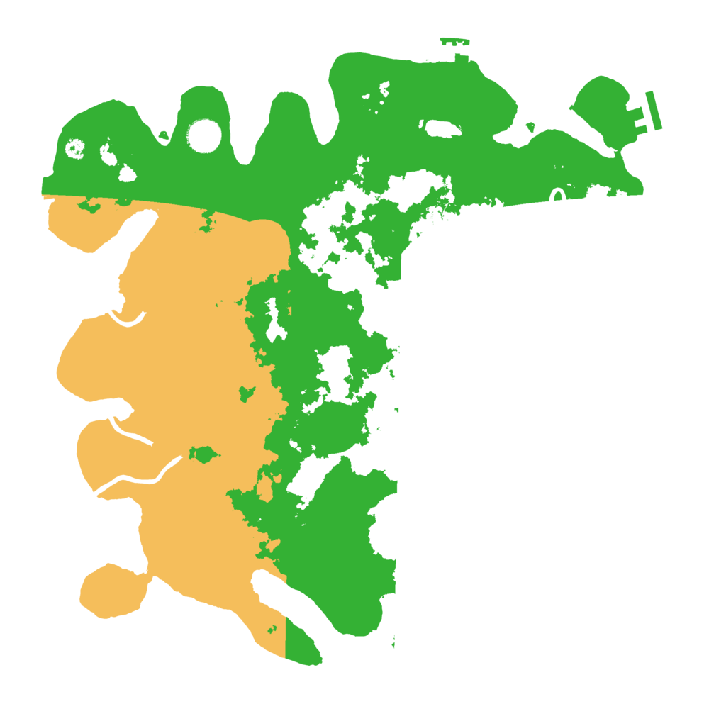 Biome Rust Map: Procedural Map, Size: 3750, Seed: 94159441