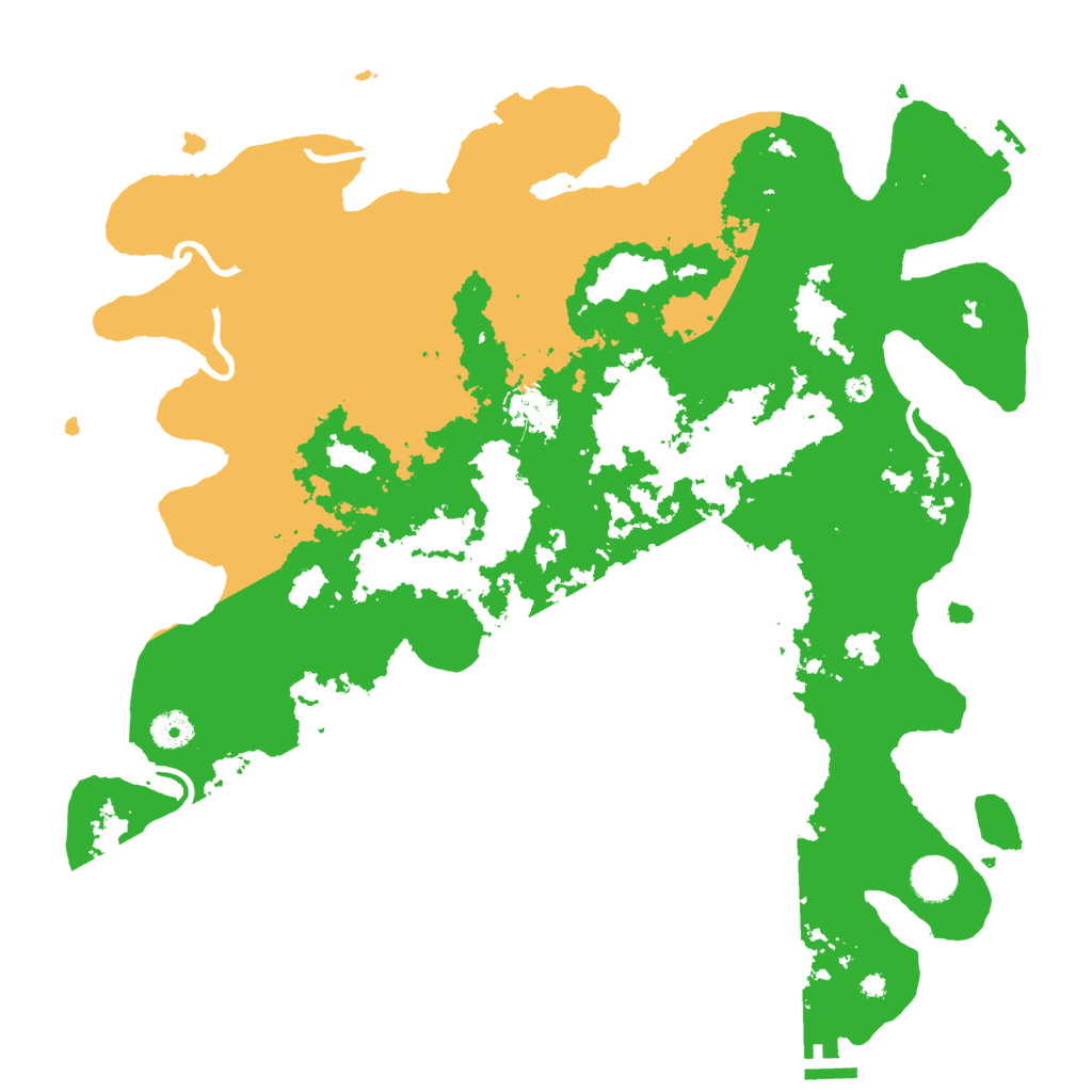 Biome Rust Map: Procedural Map, Size: 4096, Seed: 1286710027